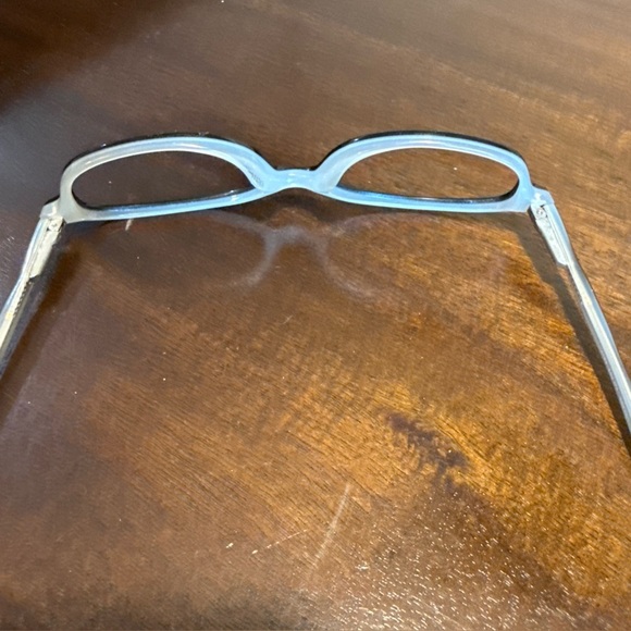 Celine Eyeglasses Frame Col.503 Women's Black Gray Plastic Oval Full Rim 49-135 - Picture 7 of 9